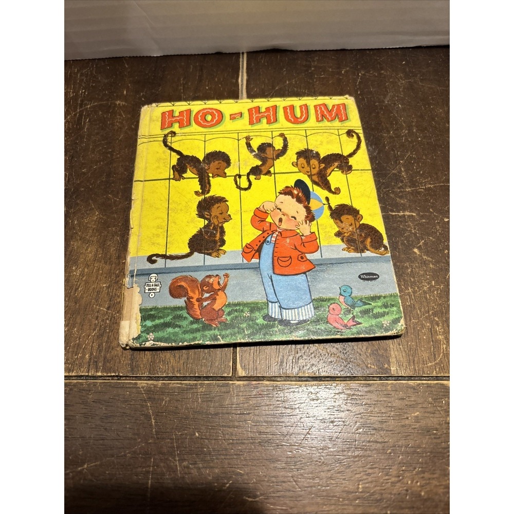 Vintage Whitman TELL-A-TALE BOOK - HO-HUM  - 1957